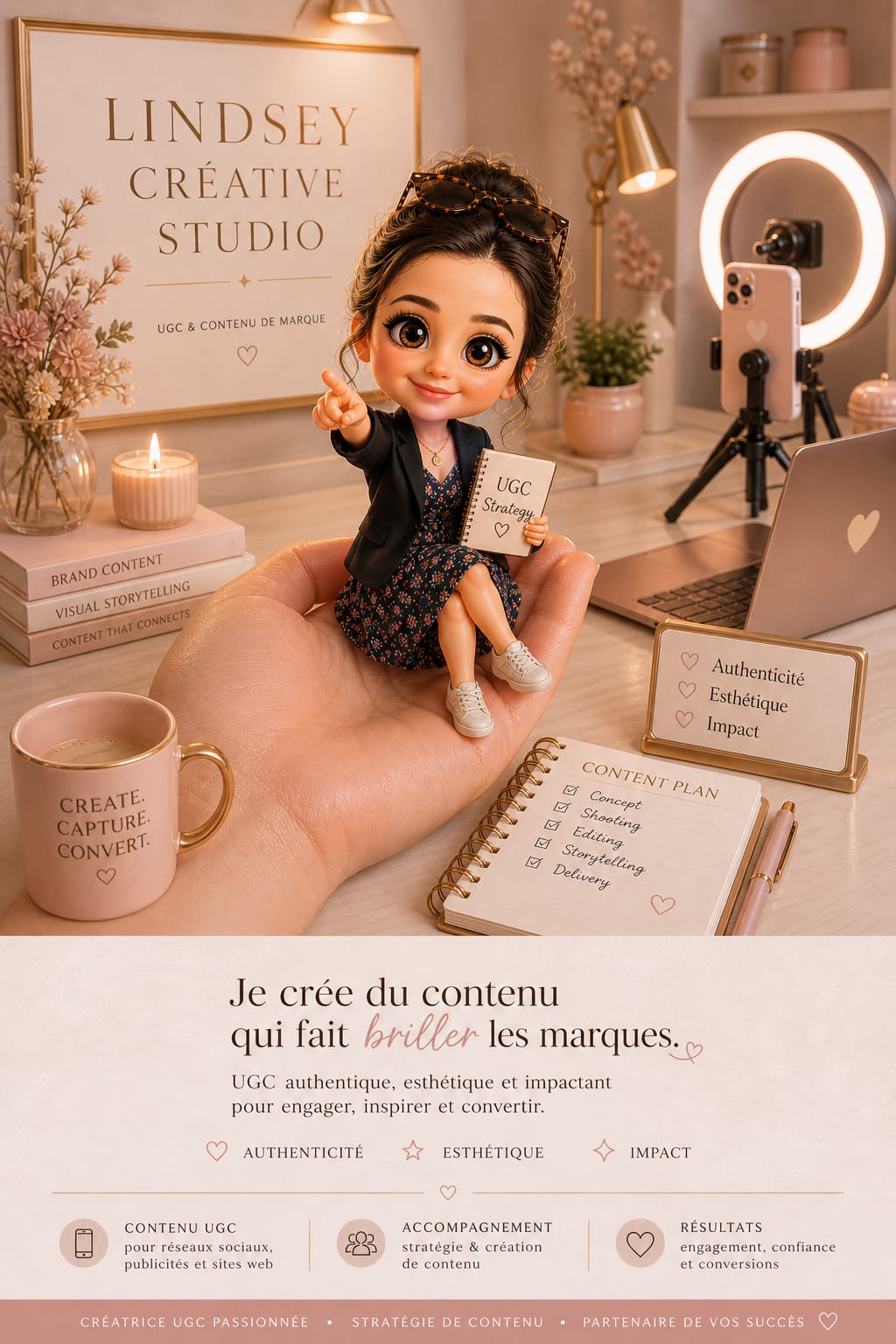 Affiche Lindsey Créative Studio